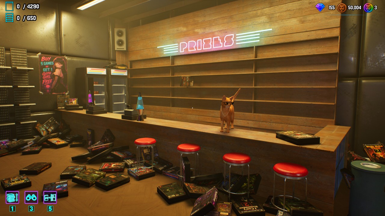 Jeff at the prize counter